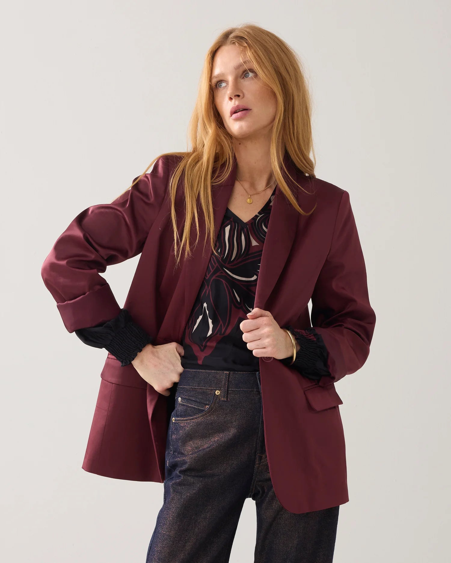 Summum Feminine boyfriend blazer