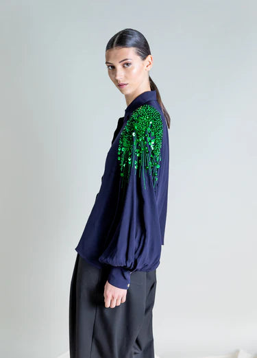 Psophia Sequin Blouse