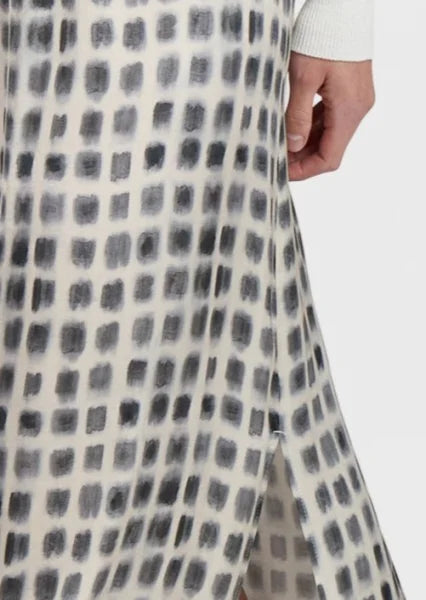 Marc Aurel long skirt with watercolor print