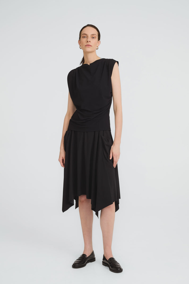JANE LUSHKA Caro strech technical jersey skirt