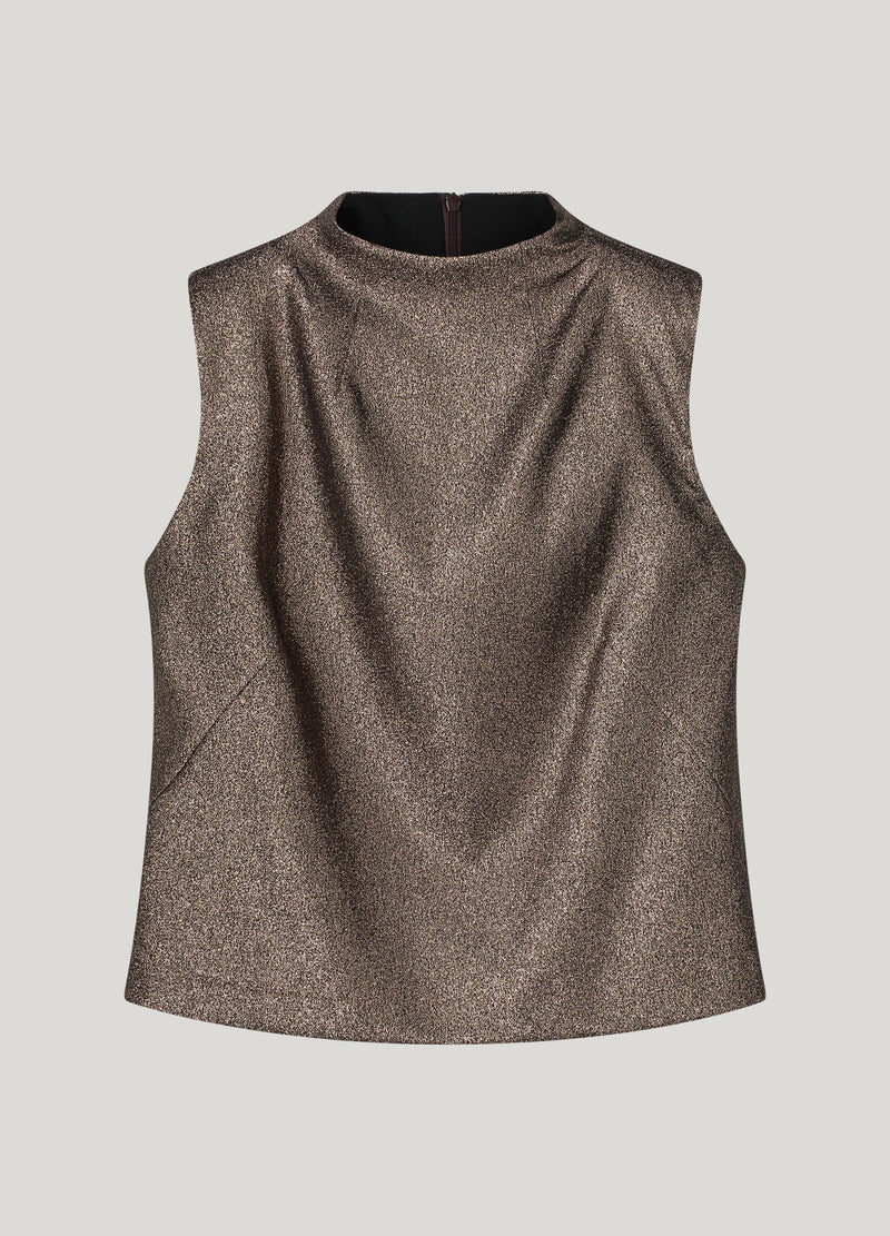 Summum Sleeveless glitter top