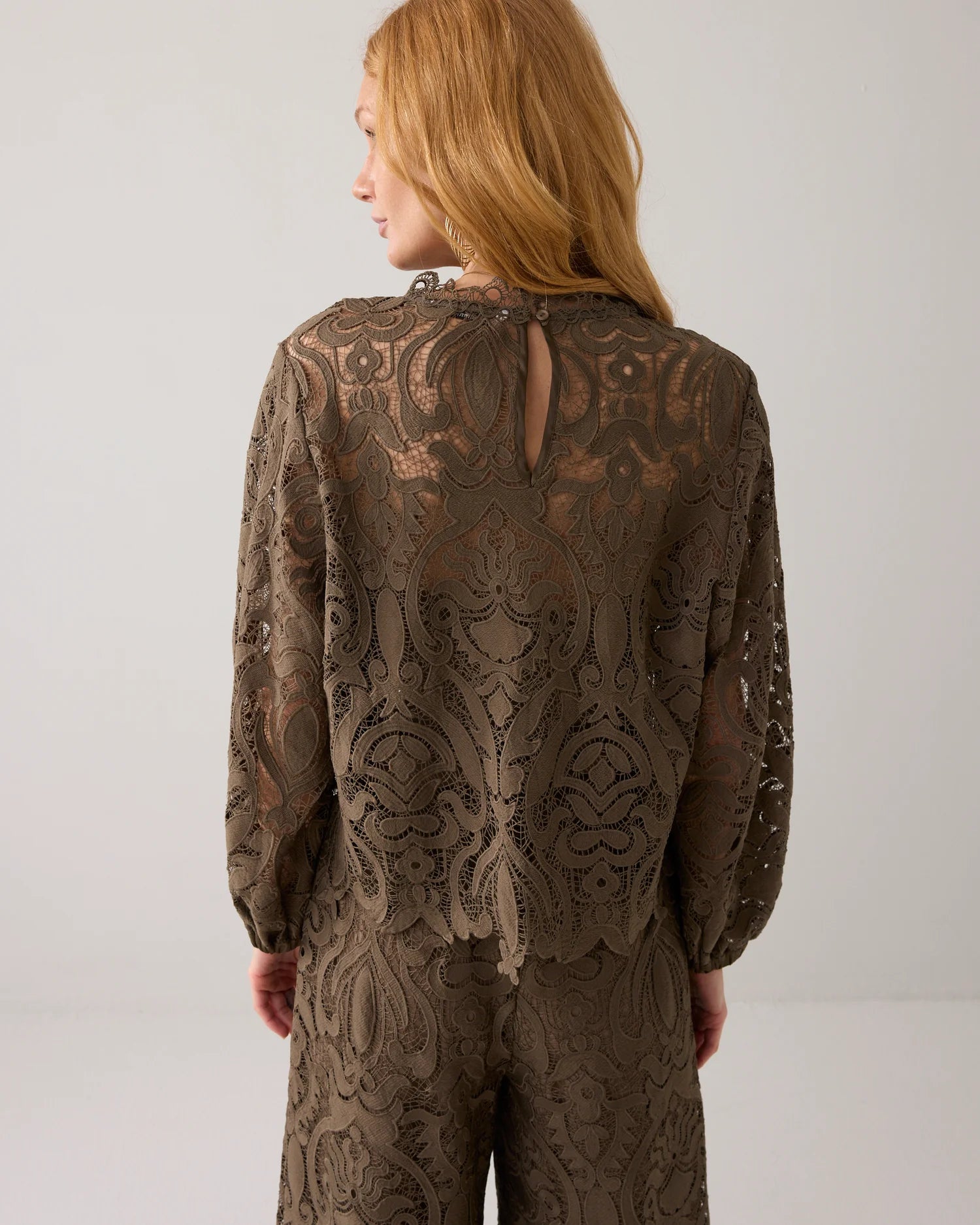 Summum Boxy lace top