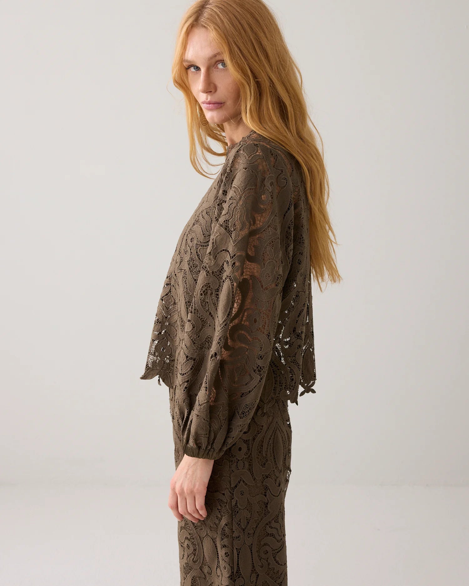 Summum Boxy lace top