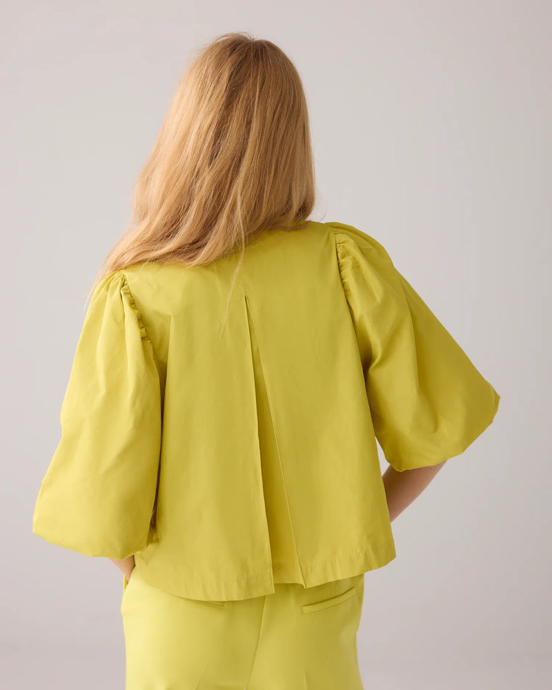 Summum Blouse jacket with bow fastening