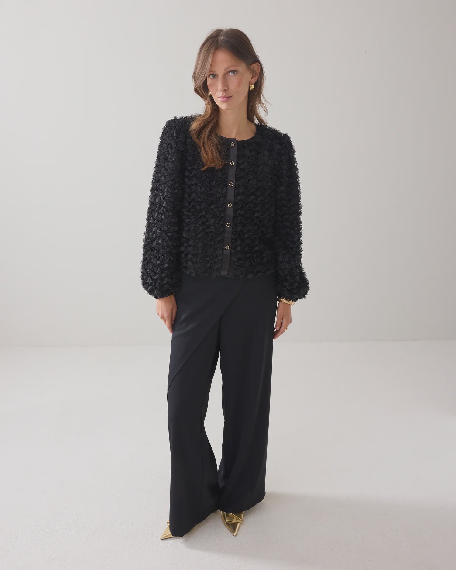 Summum Fluffy boxy jacket