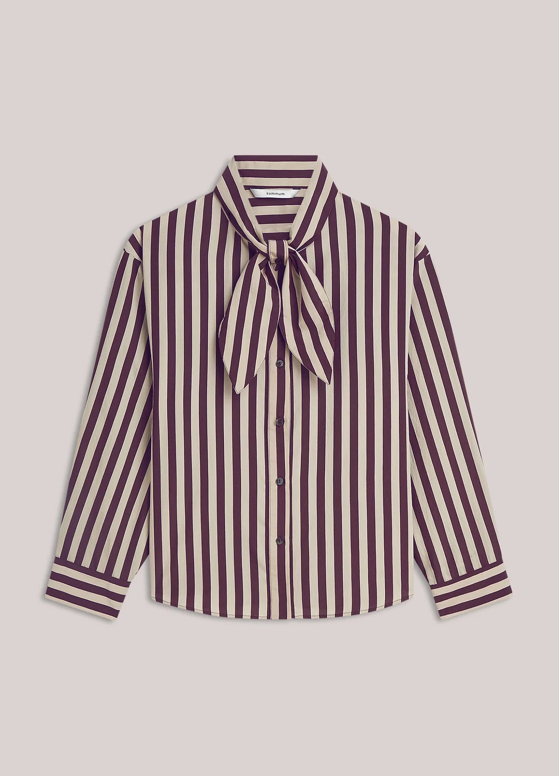 Summum Striped Ecovero blouse