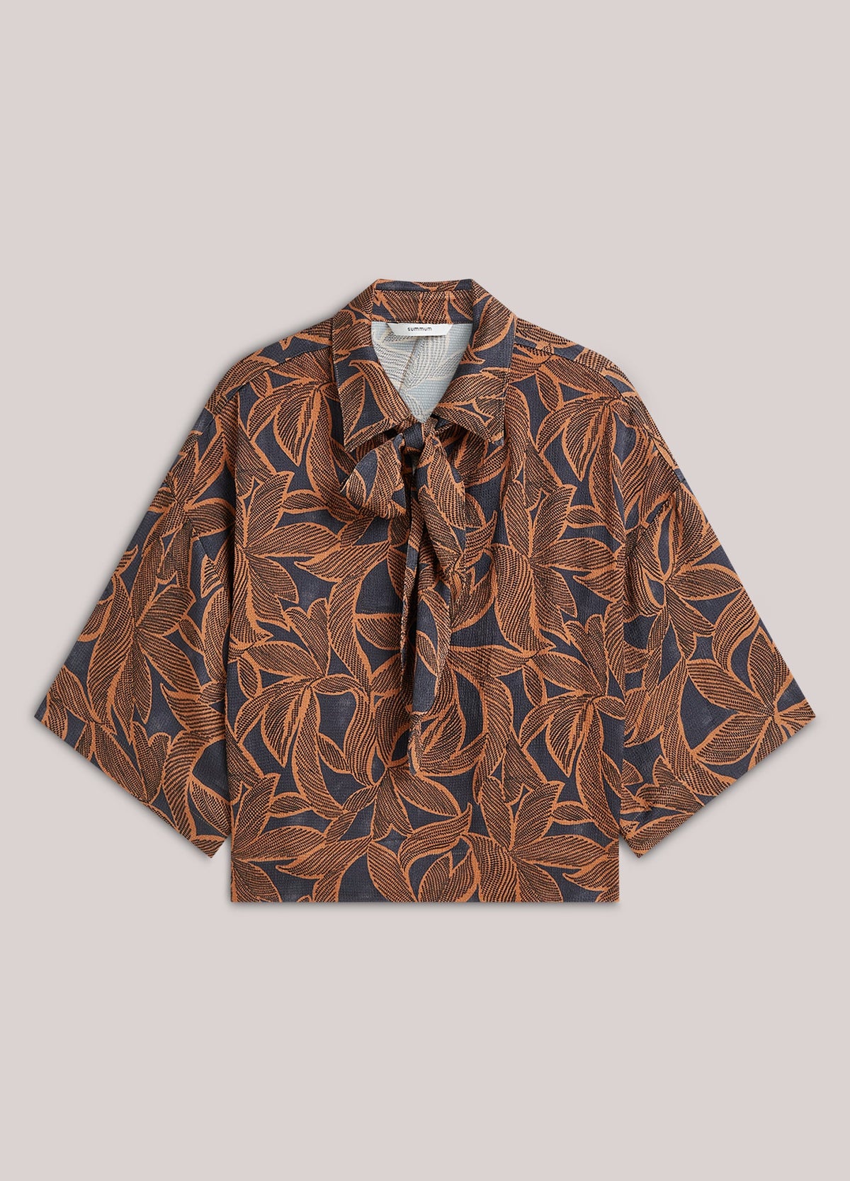 Summum Top with abstract floral print