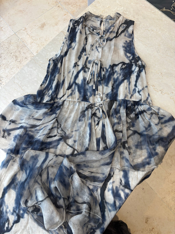 Sanctamuerte Marble Dress