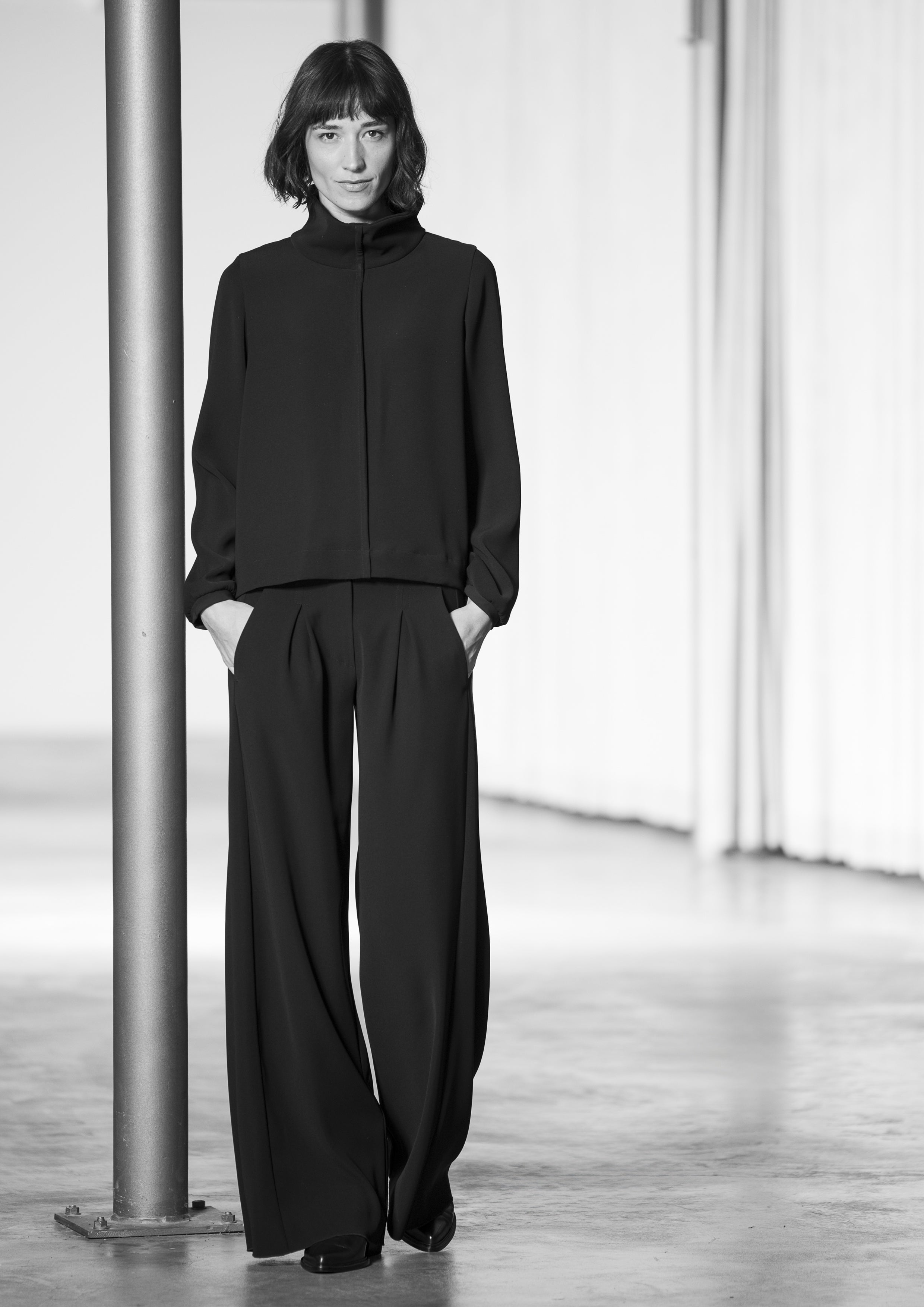ANIA SCHIERHOLT BLACK TROUSER