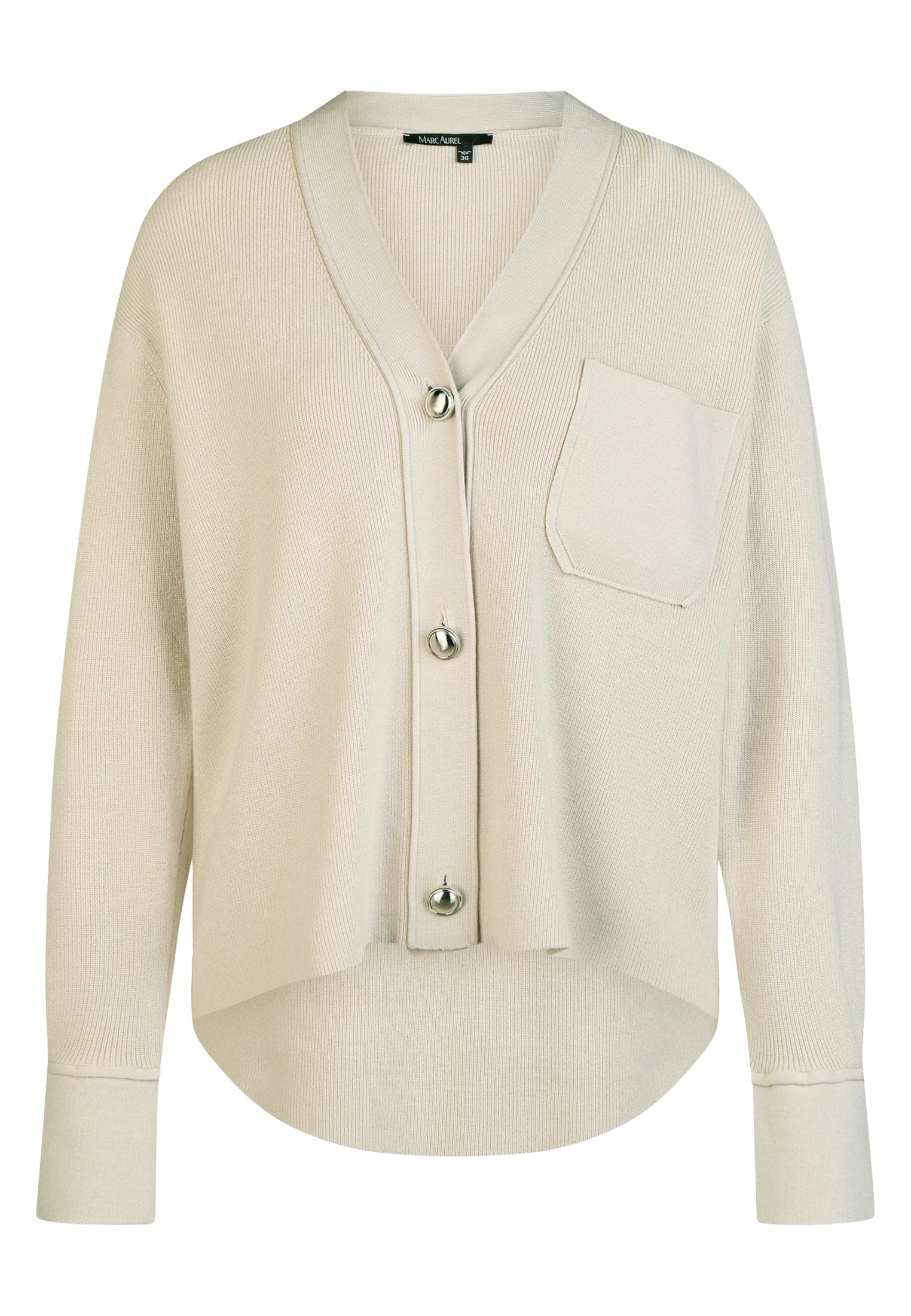 Marc Aurel Shirt-style cardigan