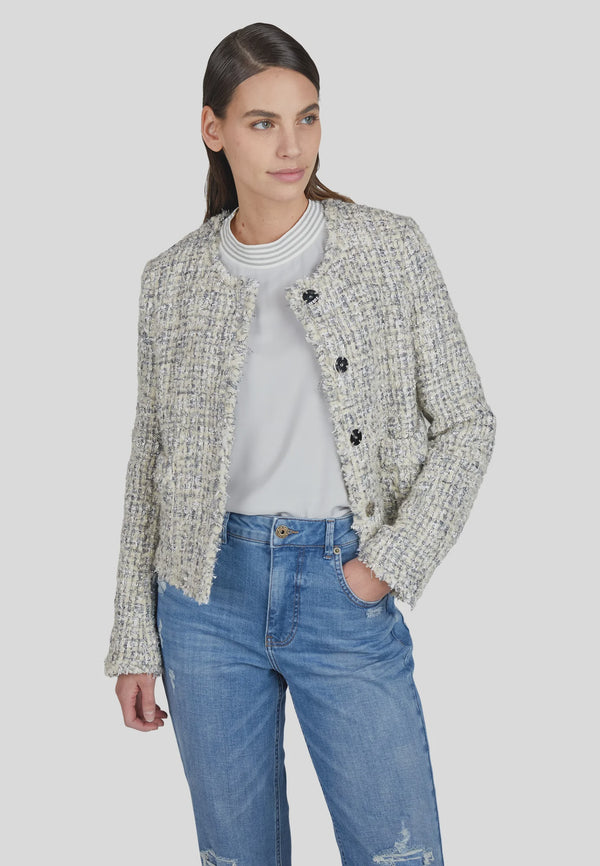 Marc Aurel Tweed jacket with sequins