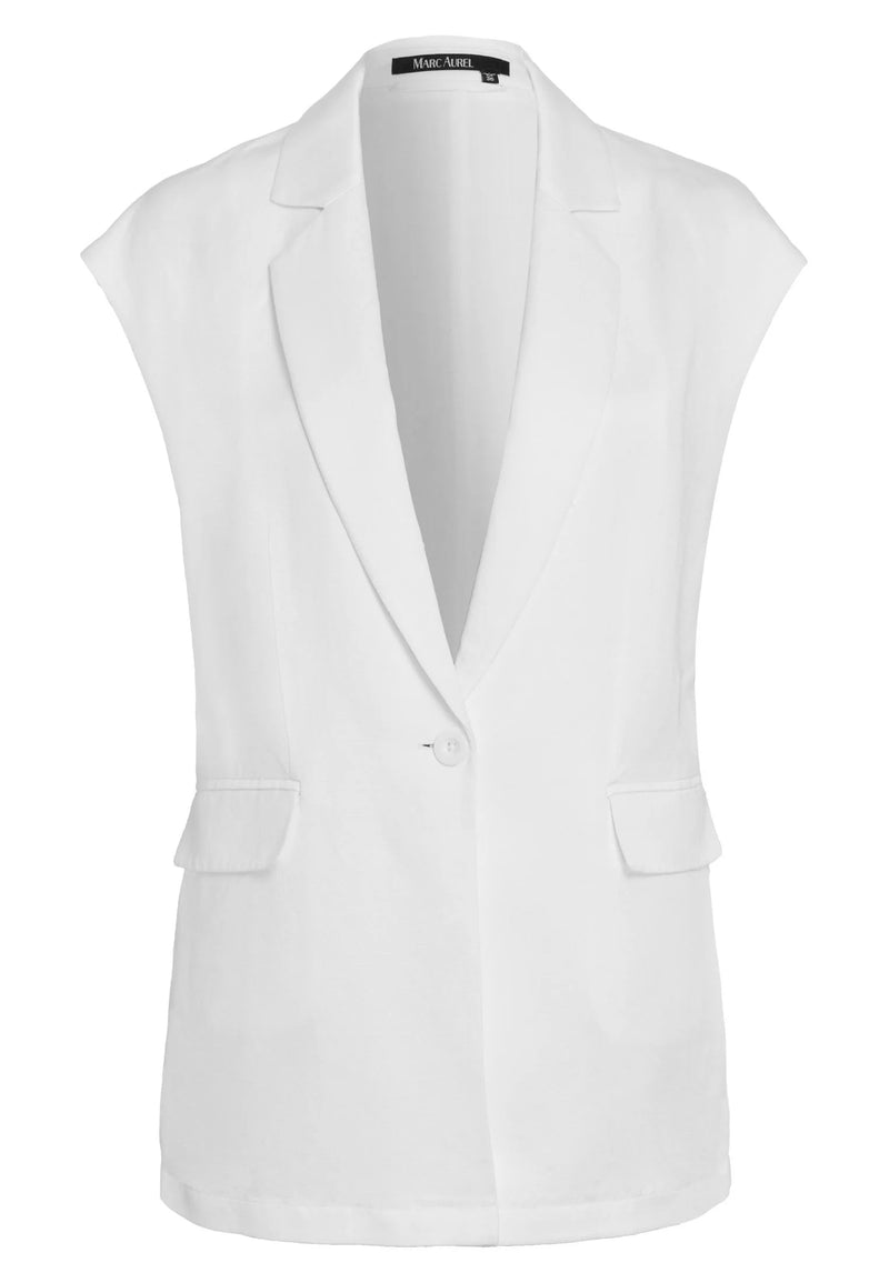 Marc Aurel Blazer jacket in shimmering linen