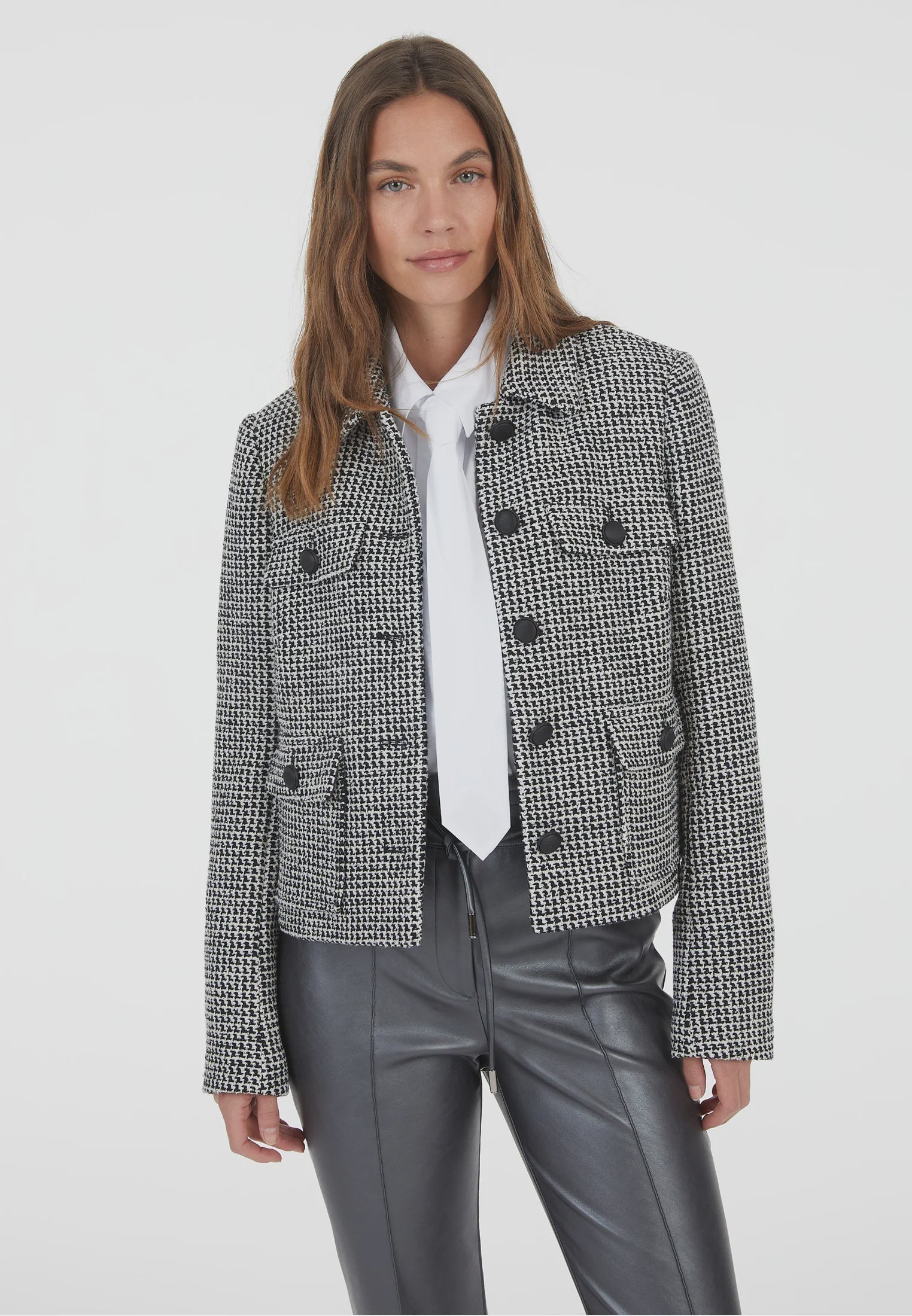Marc Aurel Jacket with graphic jacquard