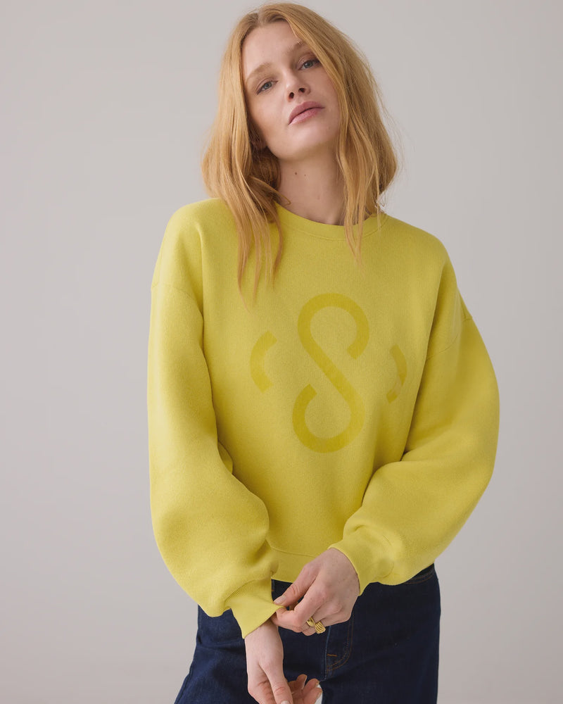 Summum Casual jumper with logo