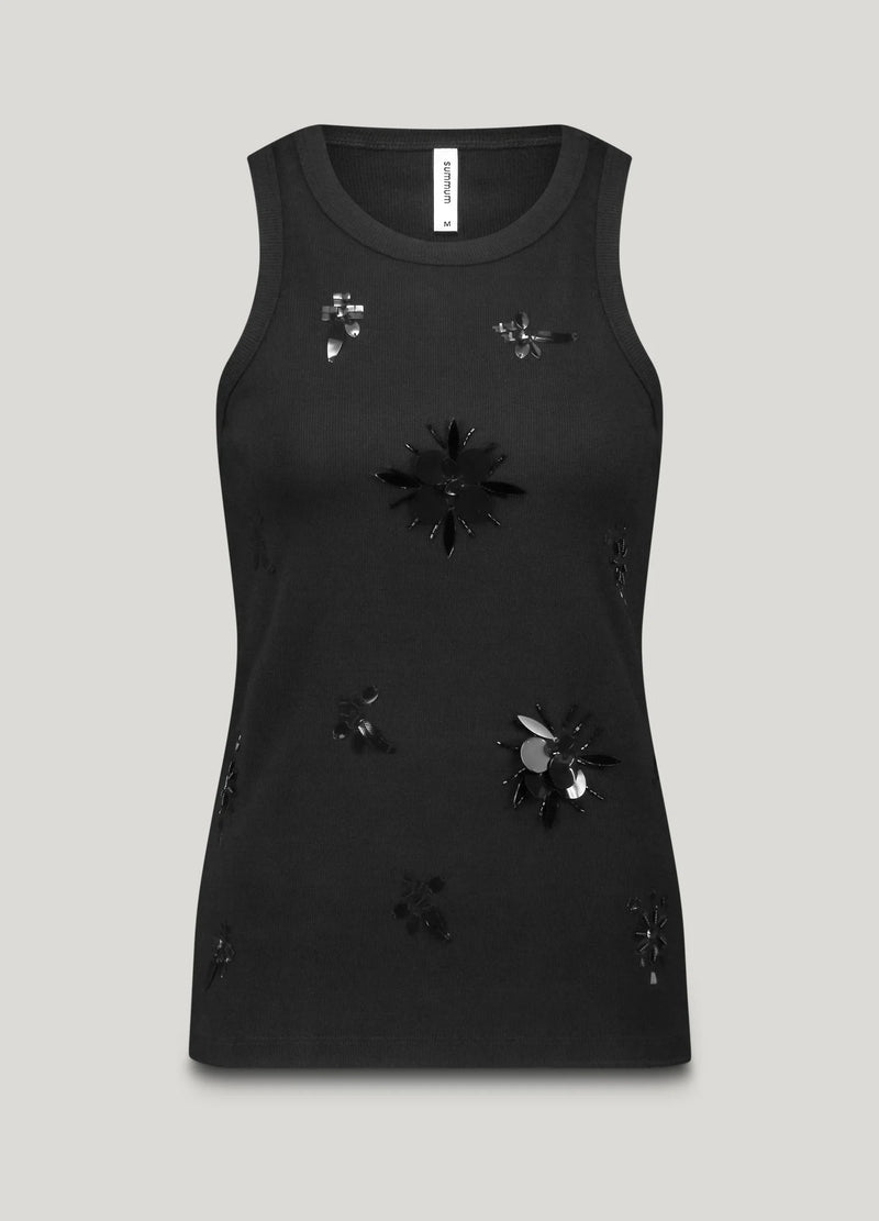 SUMMUM Embellished Tank Top