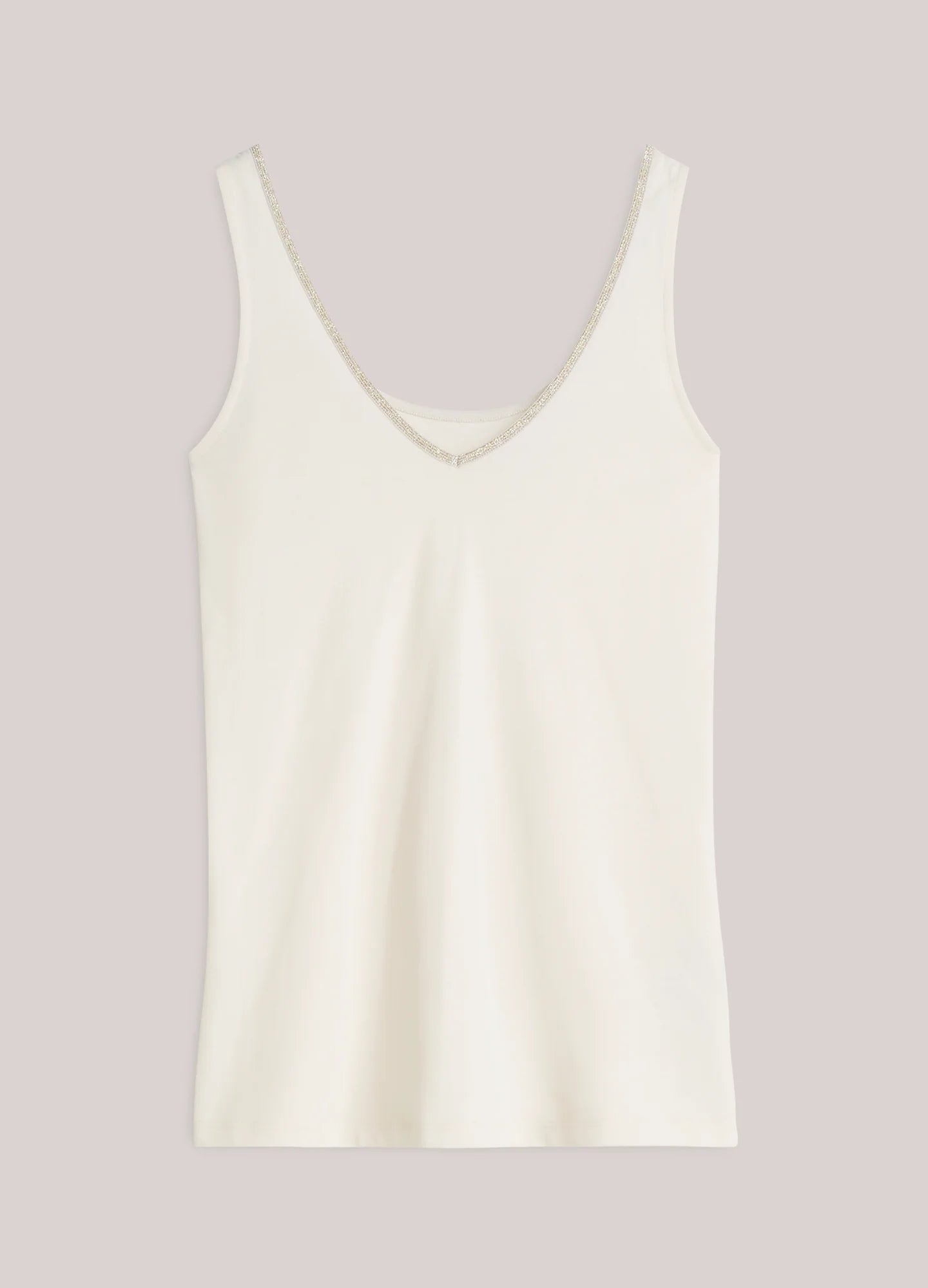 Summum Reversible singlet with glitter trim