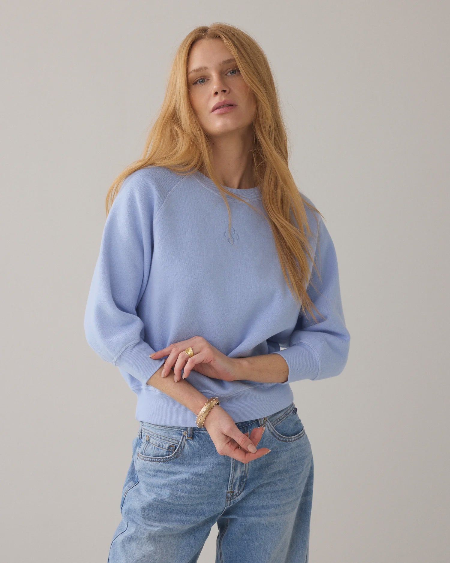 Summum LOOSE-FIT JUMPER WITH BAT SLEEVES