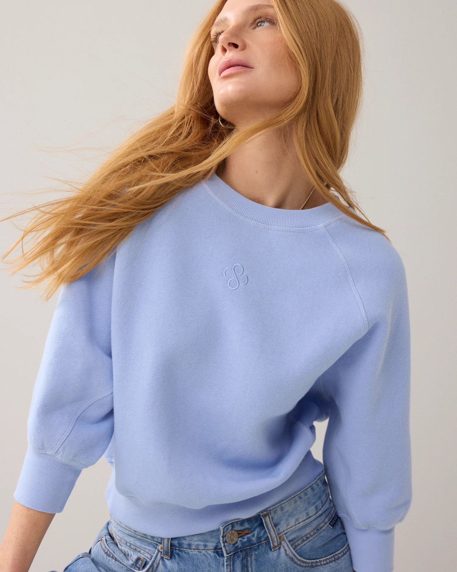 Summum LOOSE-FIT JUMPER WITH BAT SLEEVES