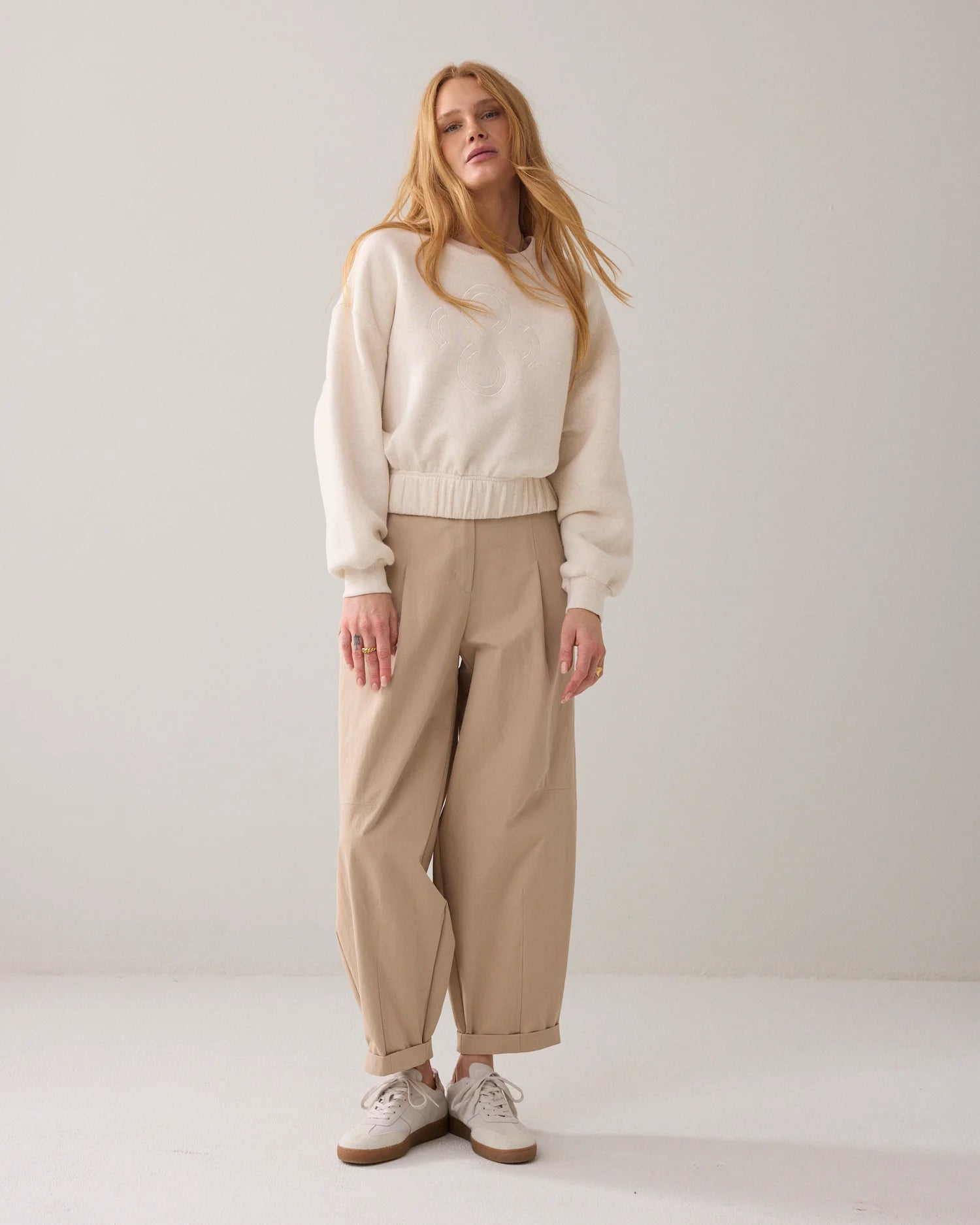 Summum Cropped boxy jumper