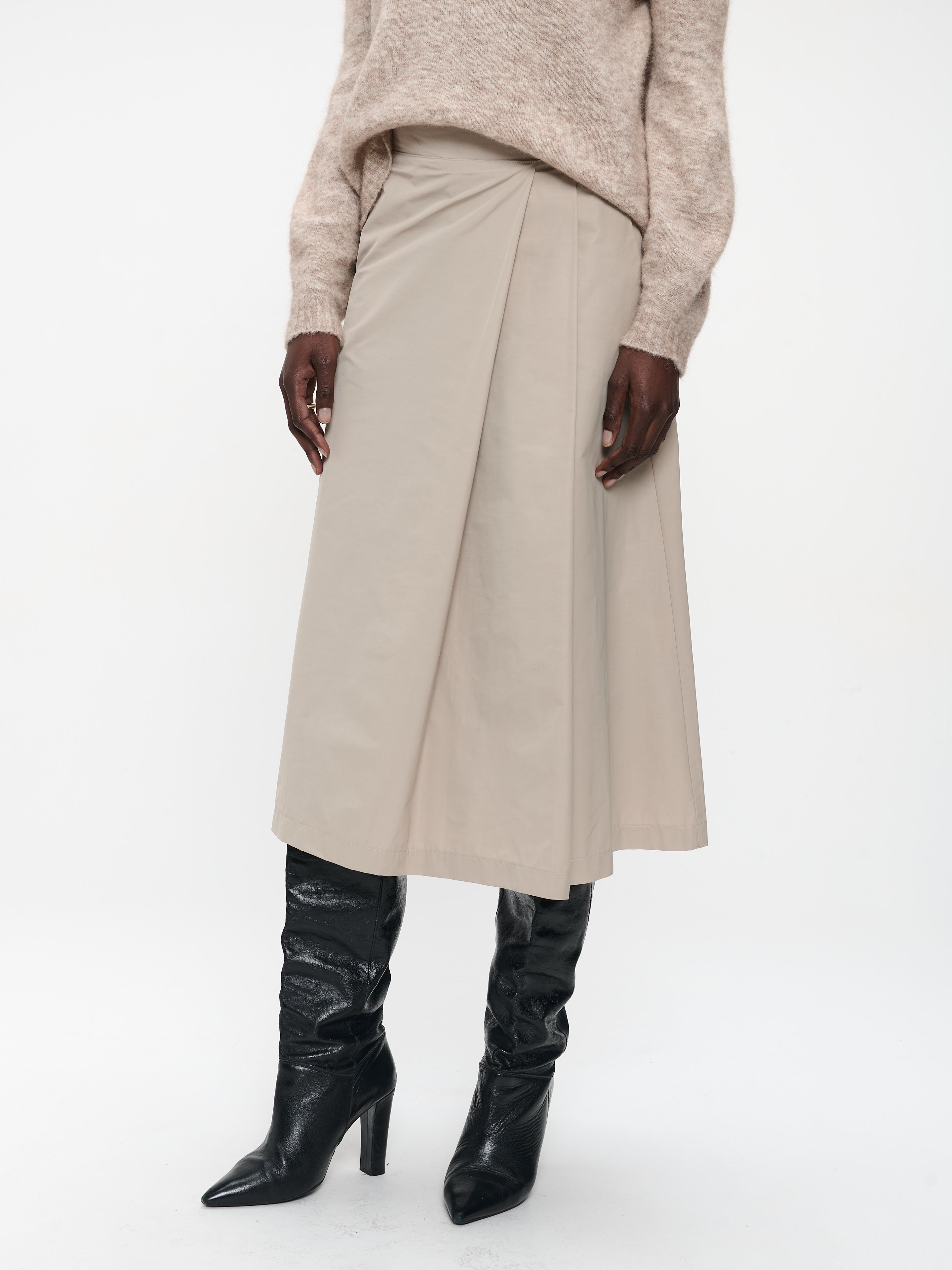 Jane Lushka Alissa taffeta skirt