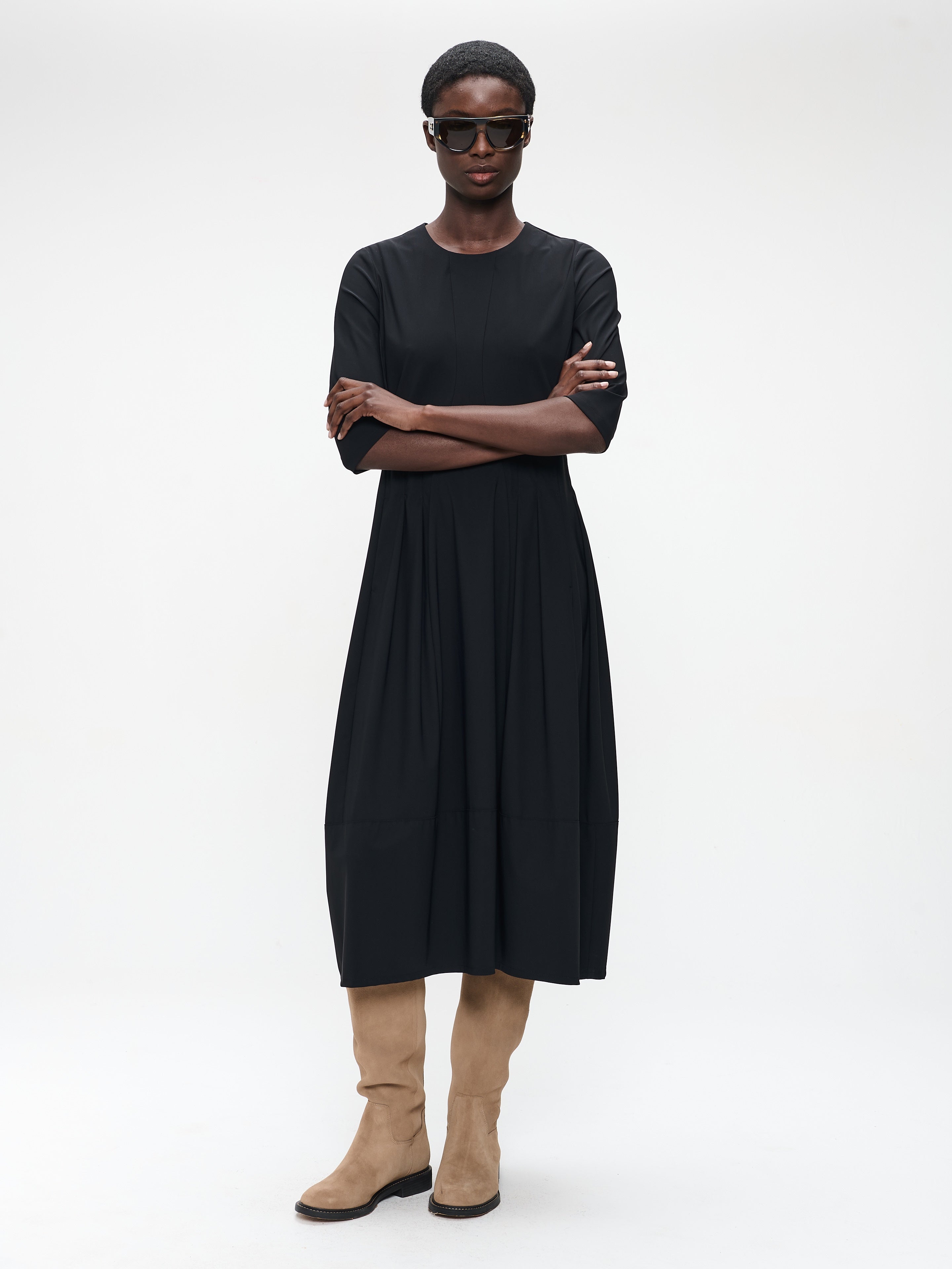 Jane Lushka Heide tech jersay dress LS