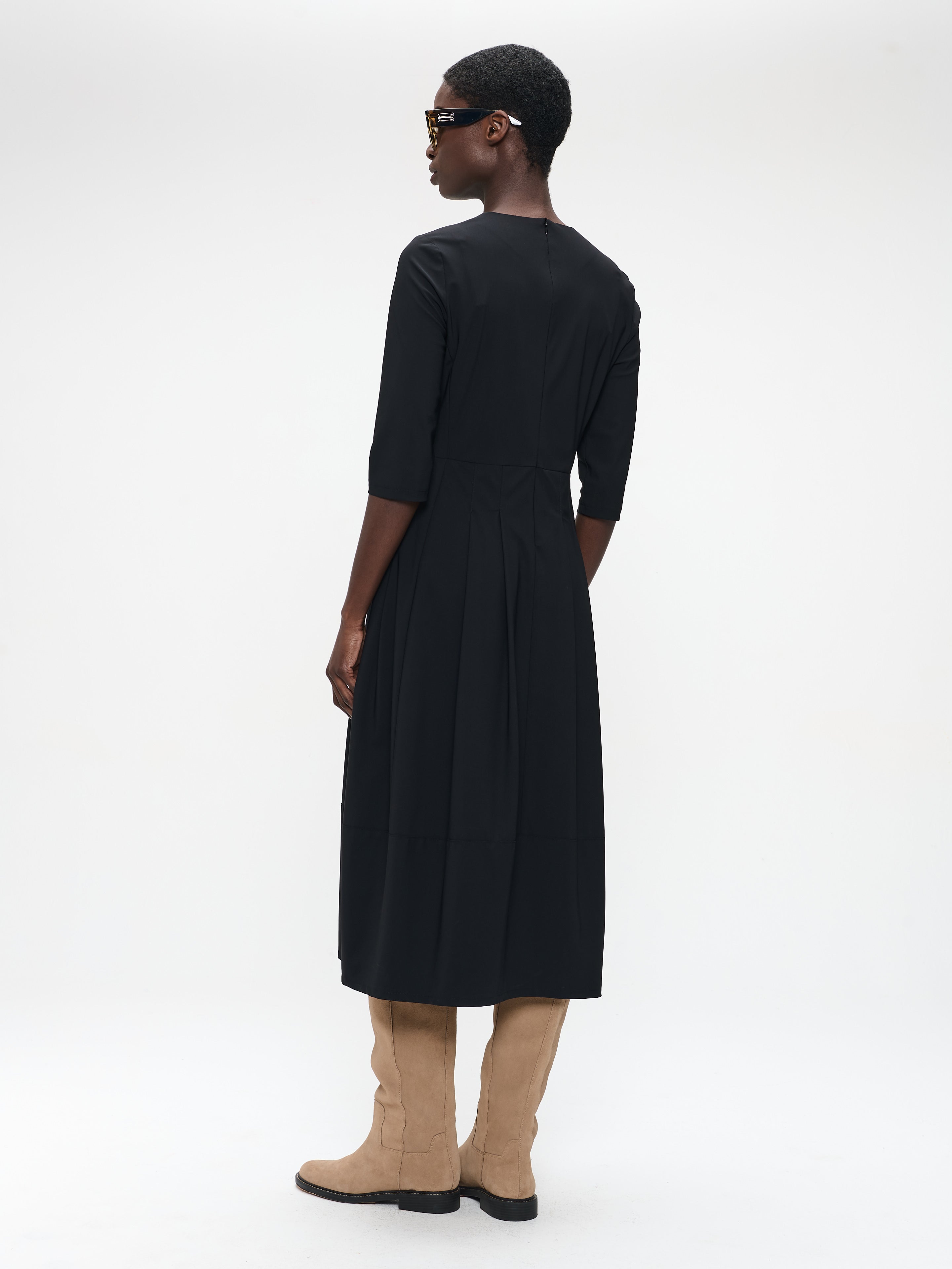 Jane Lushka Heide tech jersay dress LS