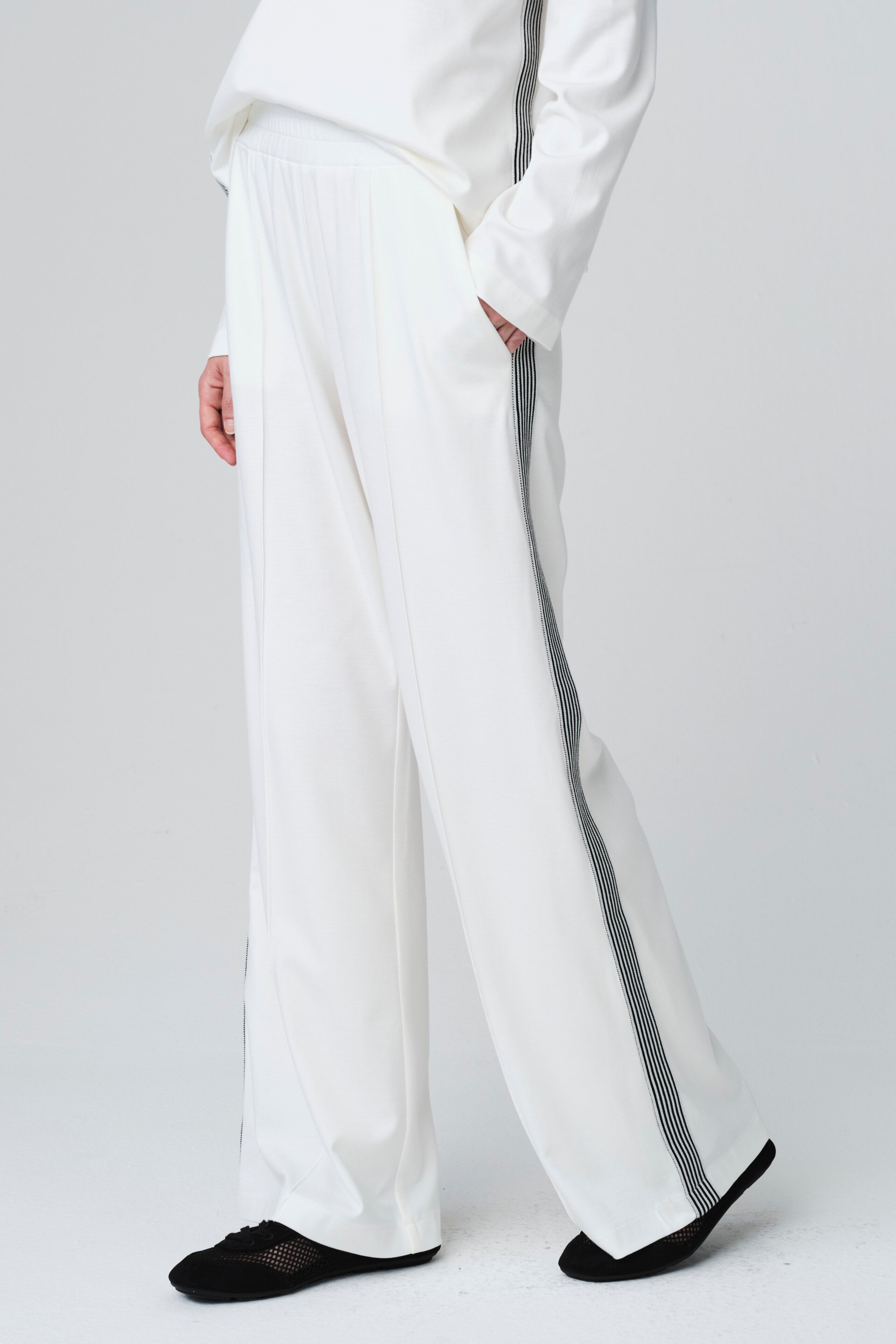 Jane Lushka Lucifero pants soft Punto Milano jersay