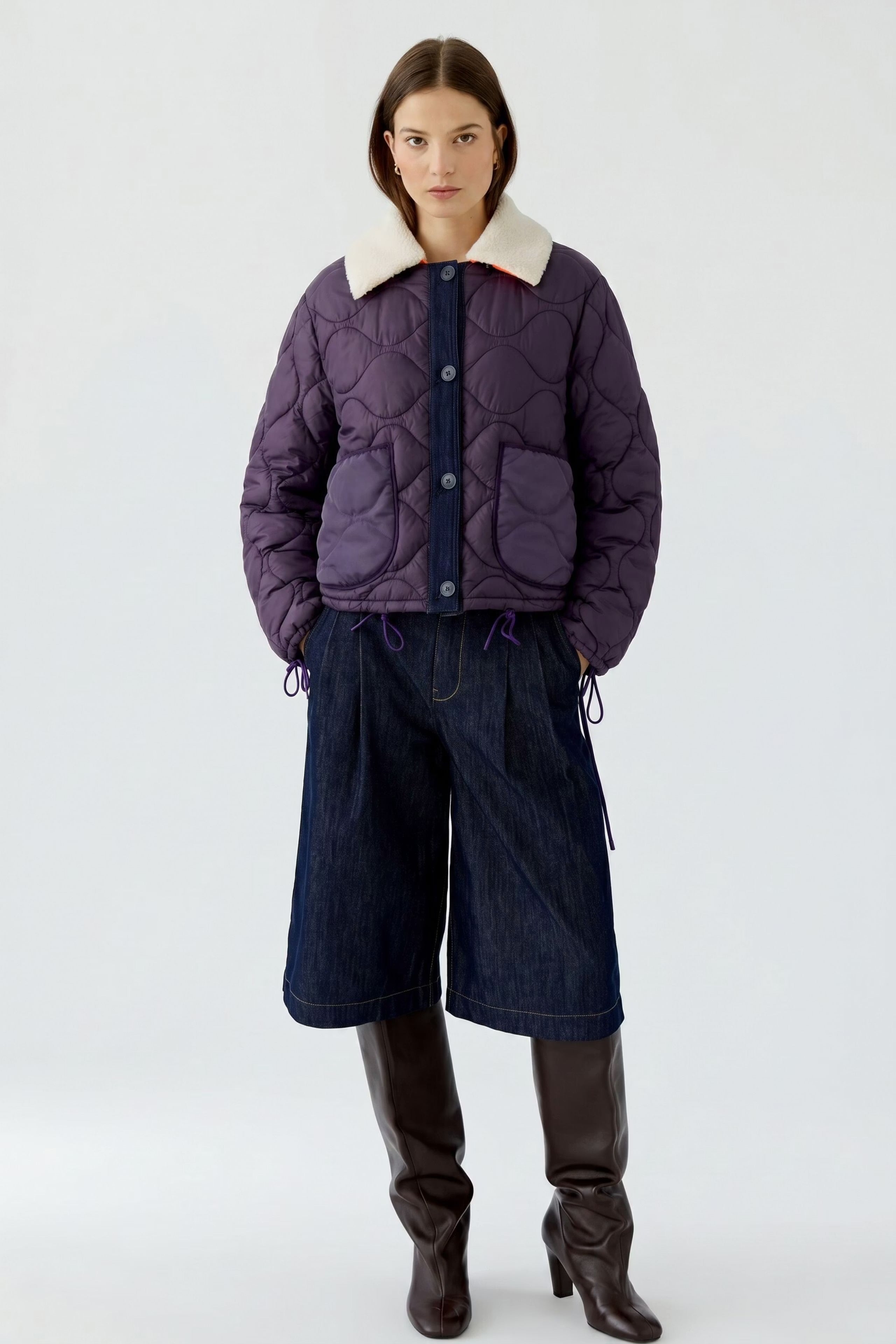 Oui Reversible jacket