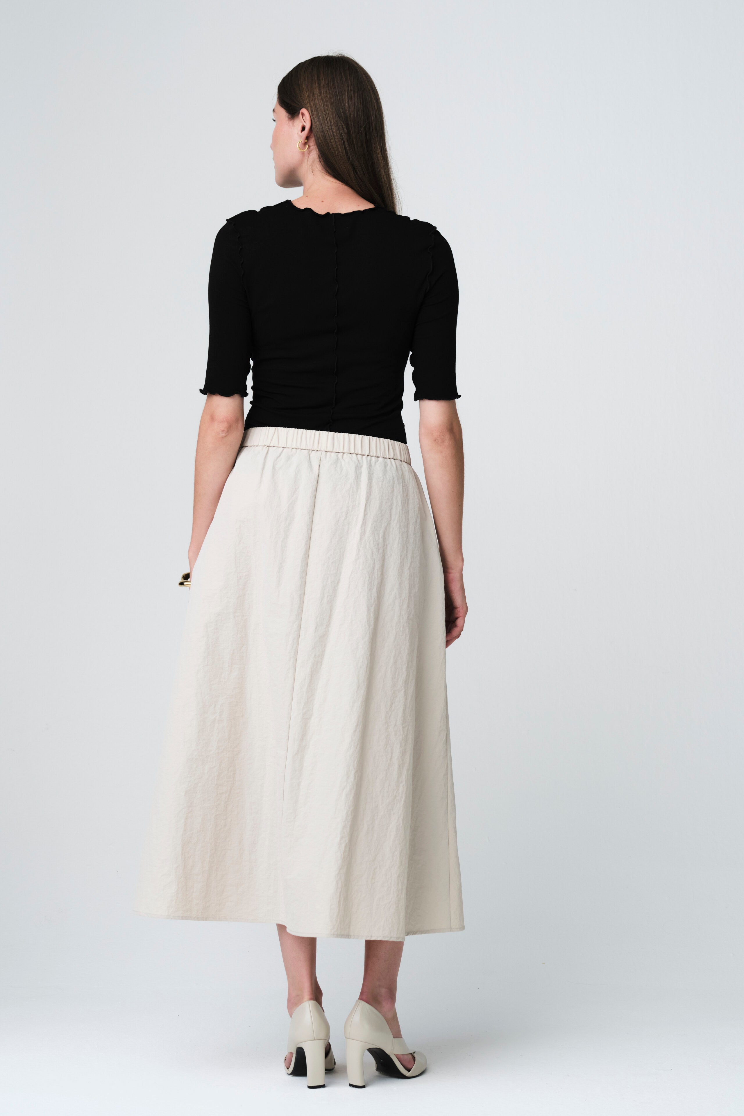 JANE LUSHKA Haruna Taffeta skirt