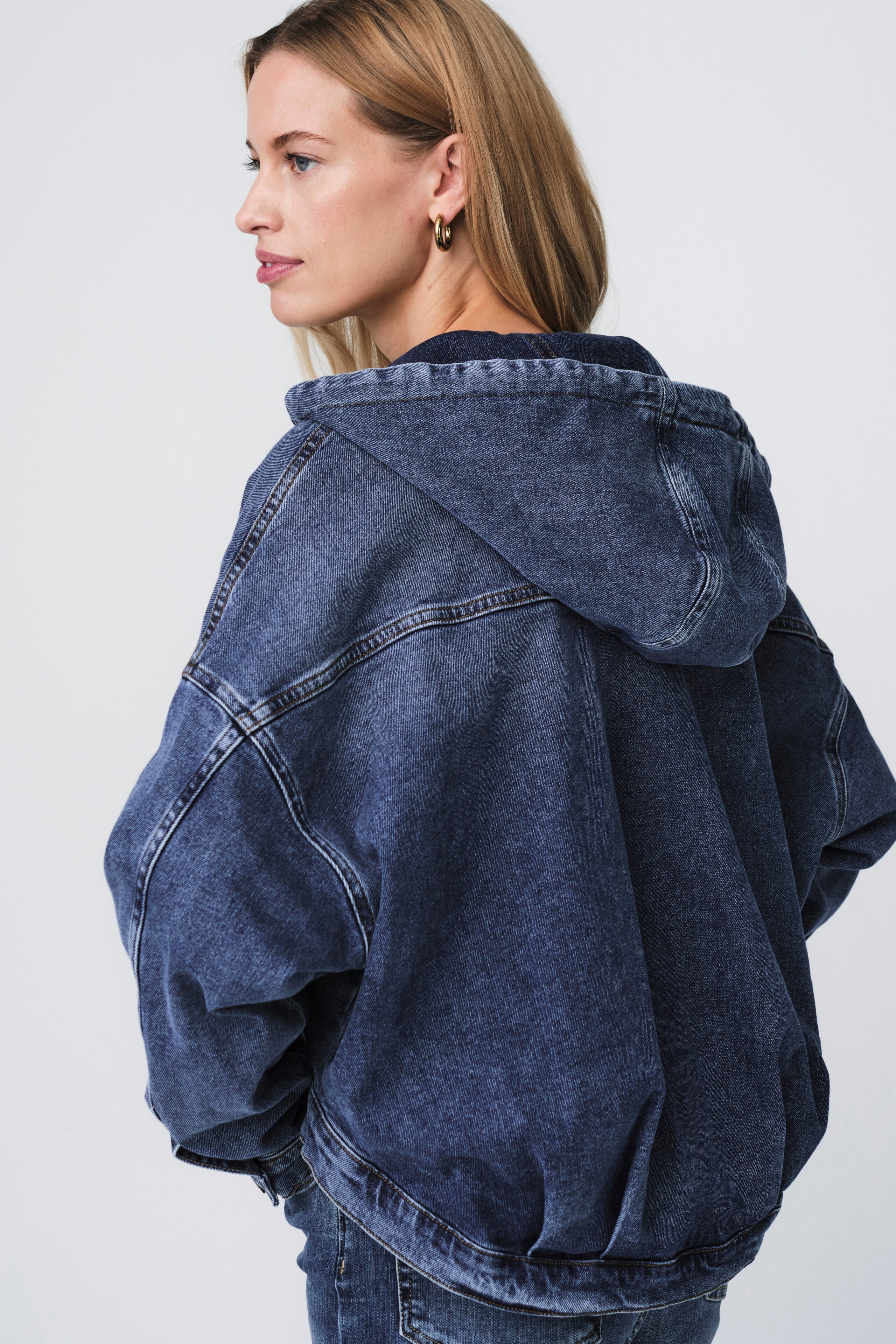 JANE LUSHKA Nevada hood denim jacket
