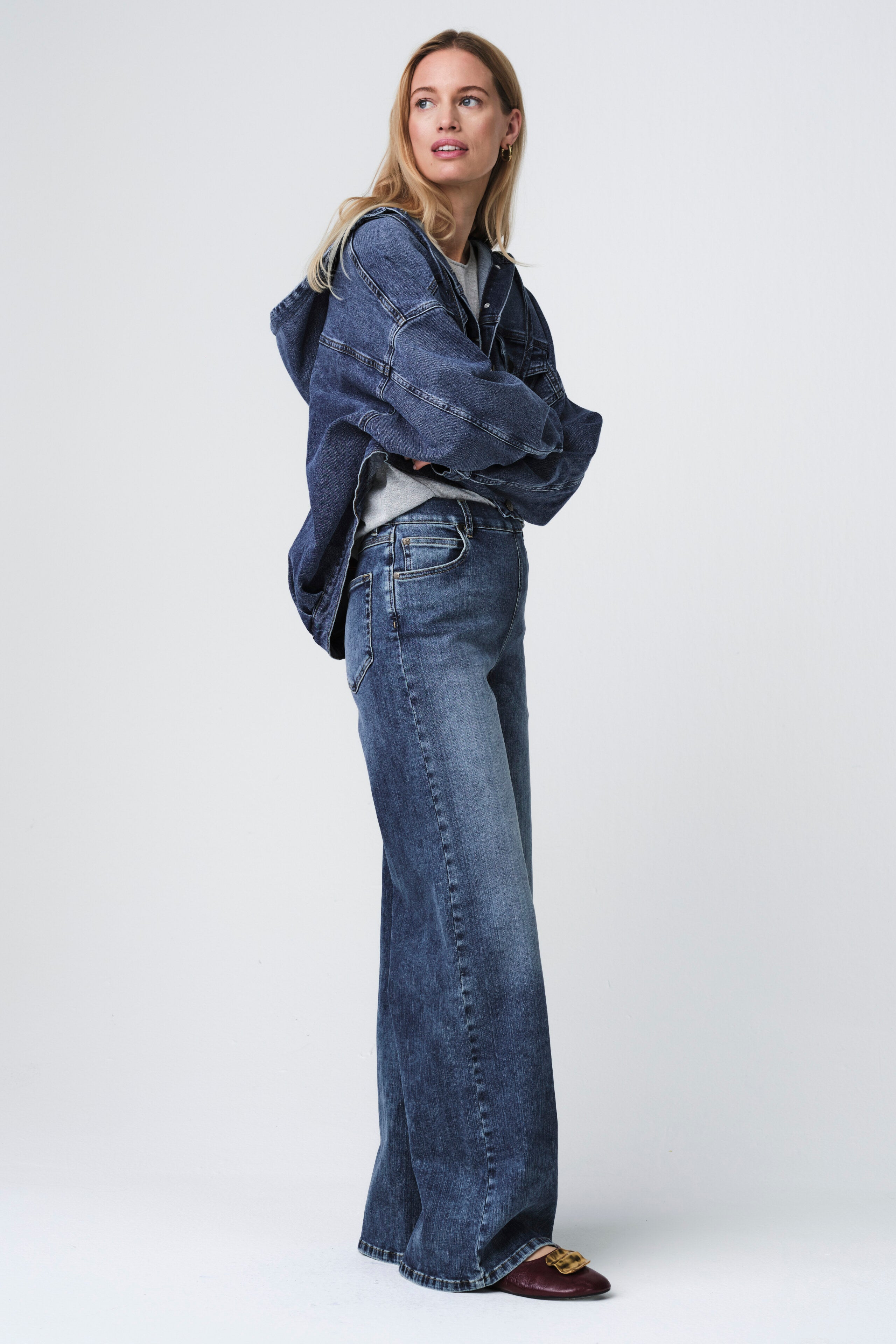 JANE LUSHKA Nevada hood denim jacket