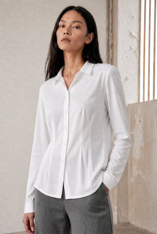 LUJE Marcellina blouse technical jersey