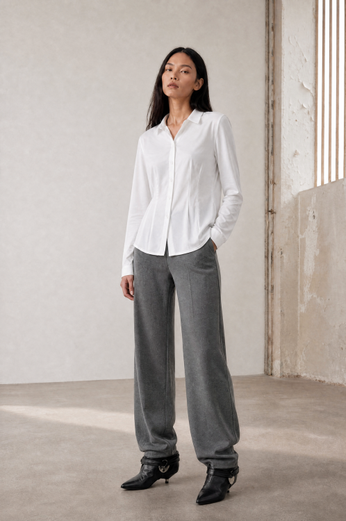 LUJE Marcellina blouse technical jersey