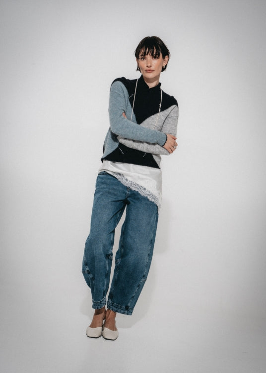 LUJE Nevada ultimate barel blue jeans