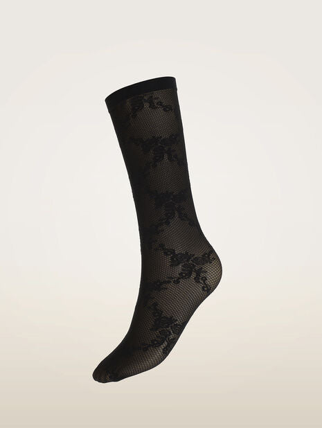 Wolford FLORAL LACE SOCKS