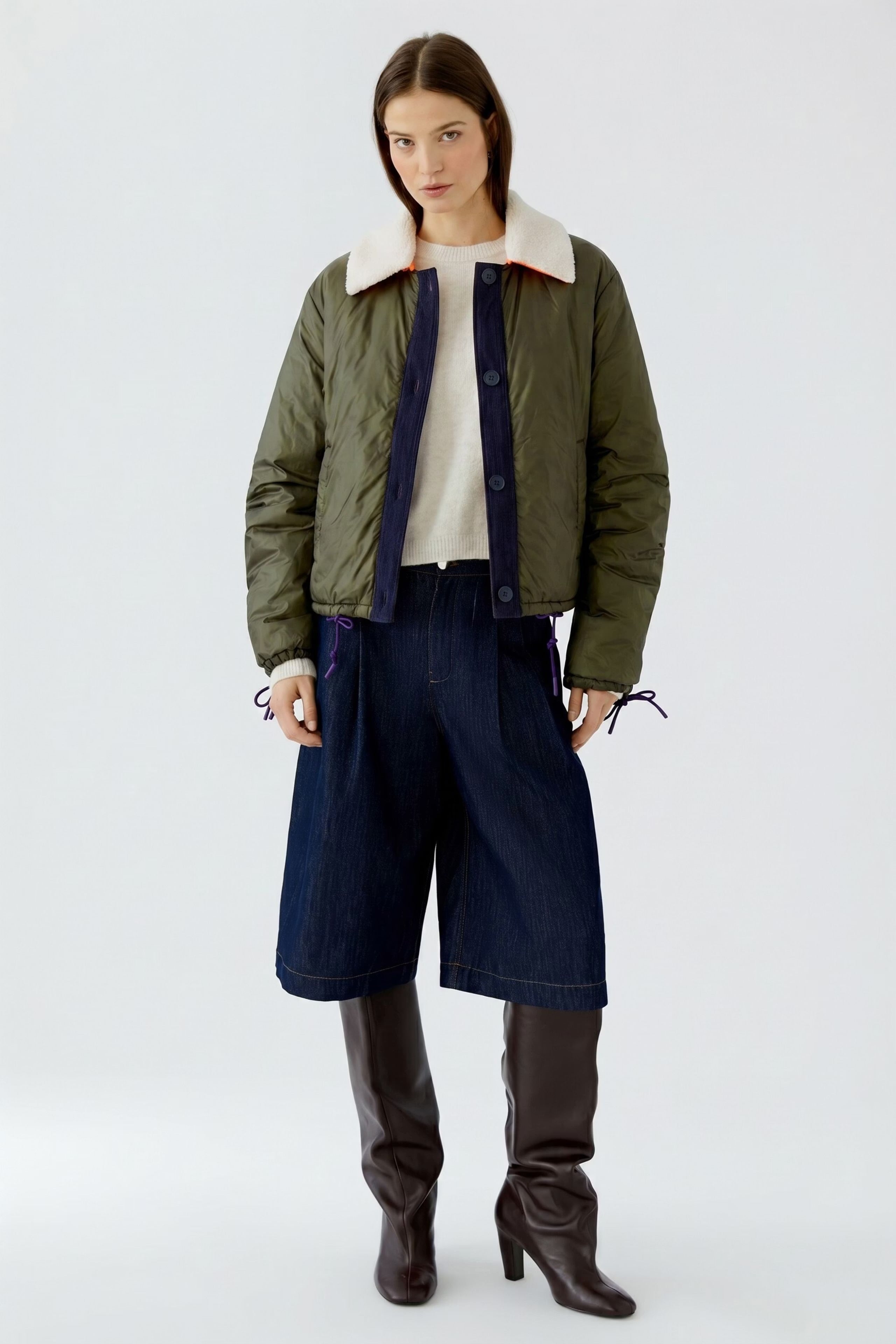 Oui Reversible jacket
