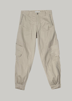 SUMMUM Cargo pants soft stretch sateen