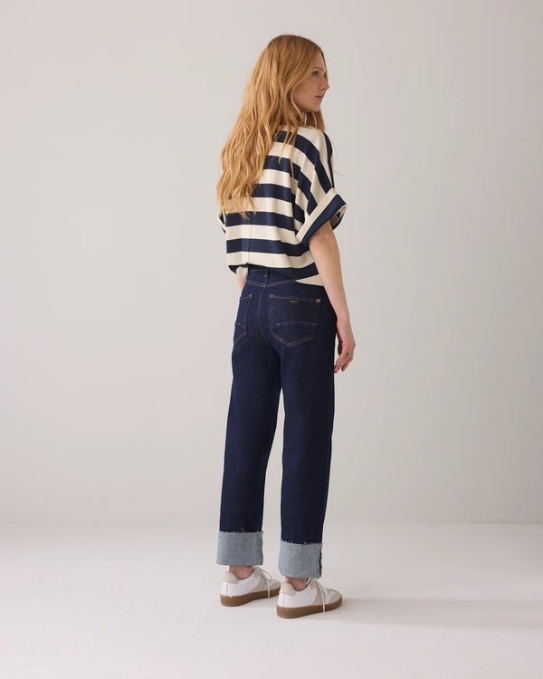 Summum Straight-leg jeans with turn-ups