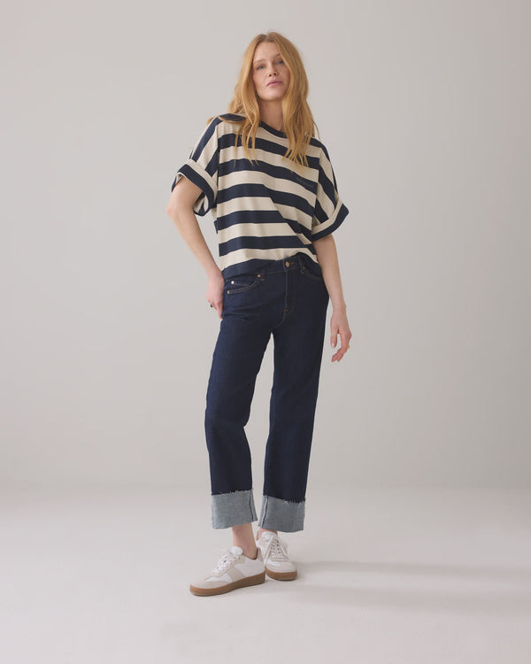 Summum Straight-leg jeans with turn-ups