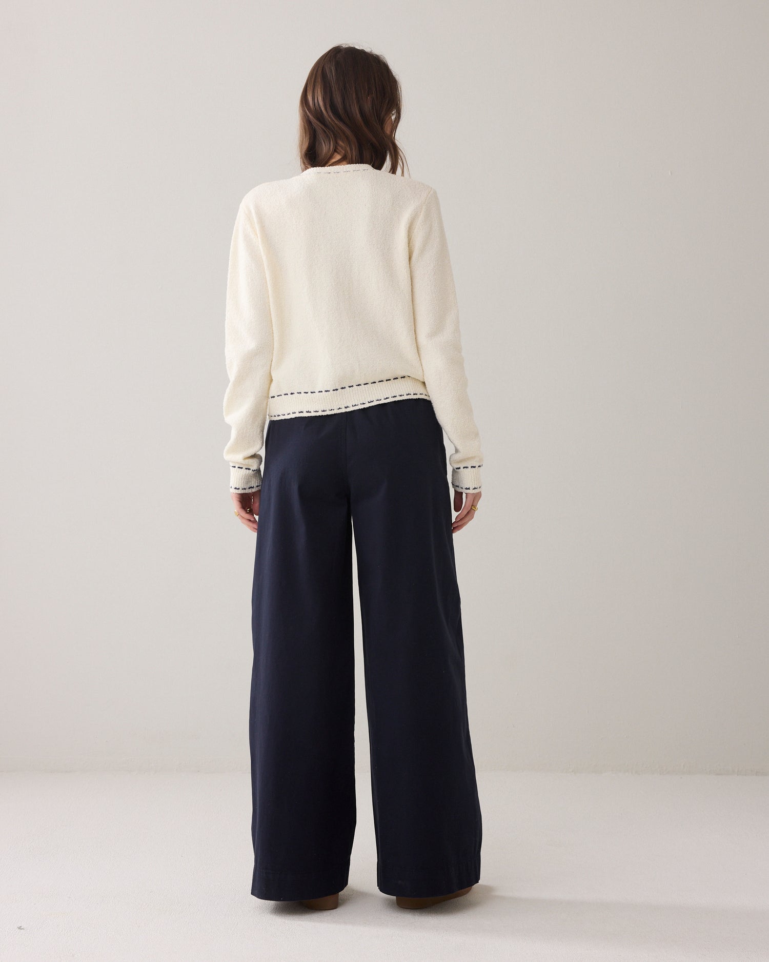 Summum Soft wide-leg trousers