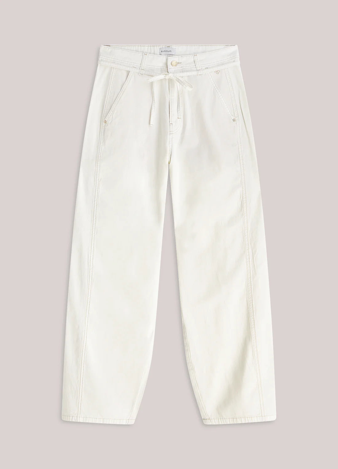 Summum Loose cocoon-fit trousers