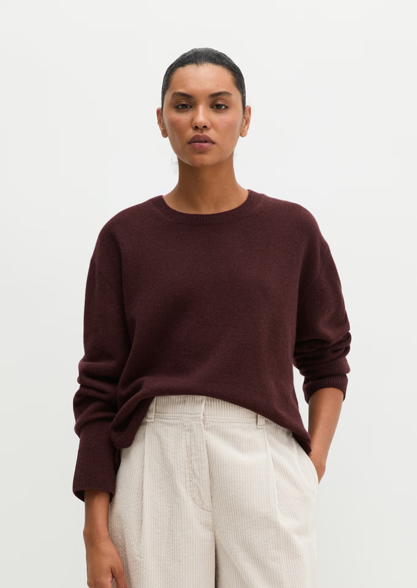 Marc O'Polo Sweater loose made from fluffy lambswool