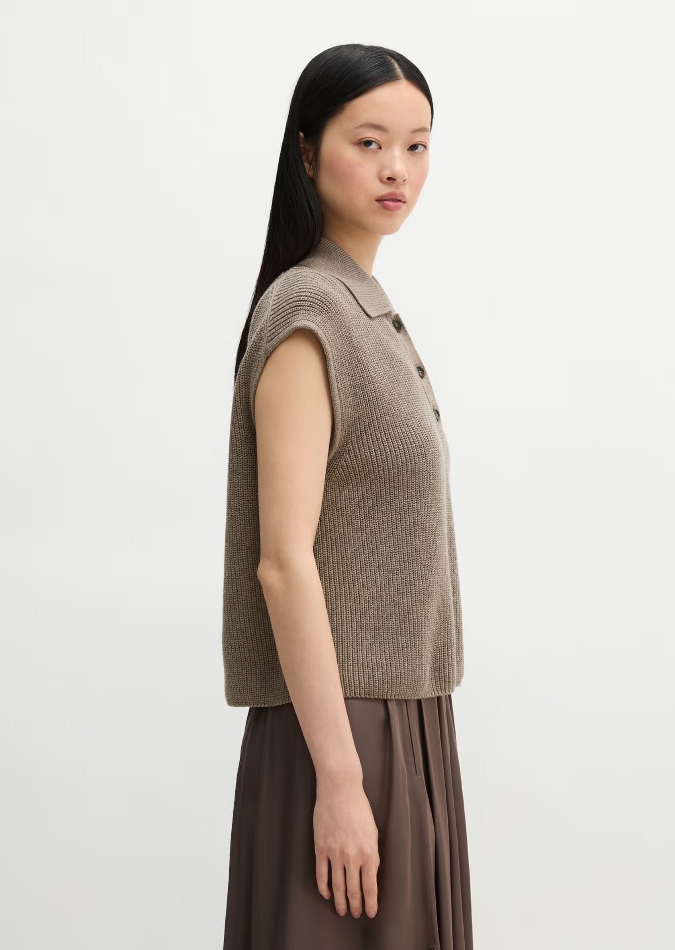 Marc O'Polo Relaxed knit polo shirt