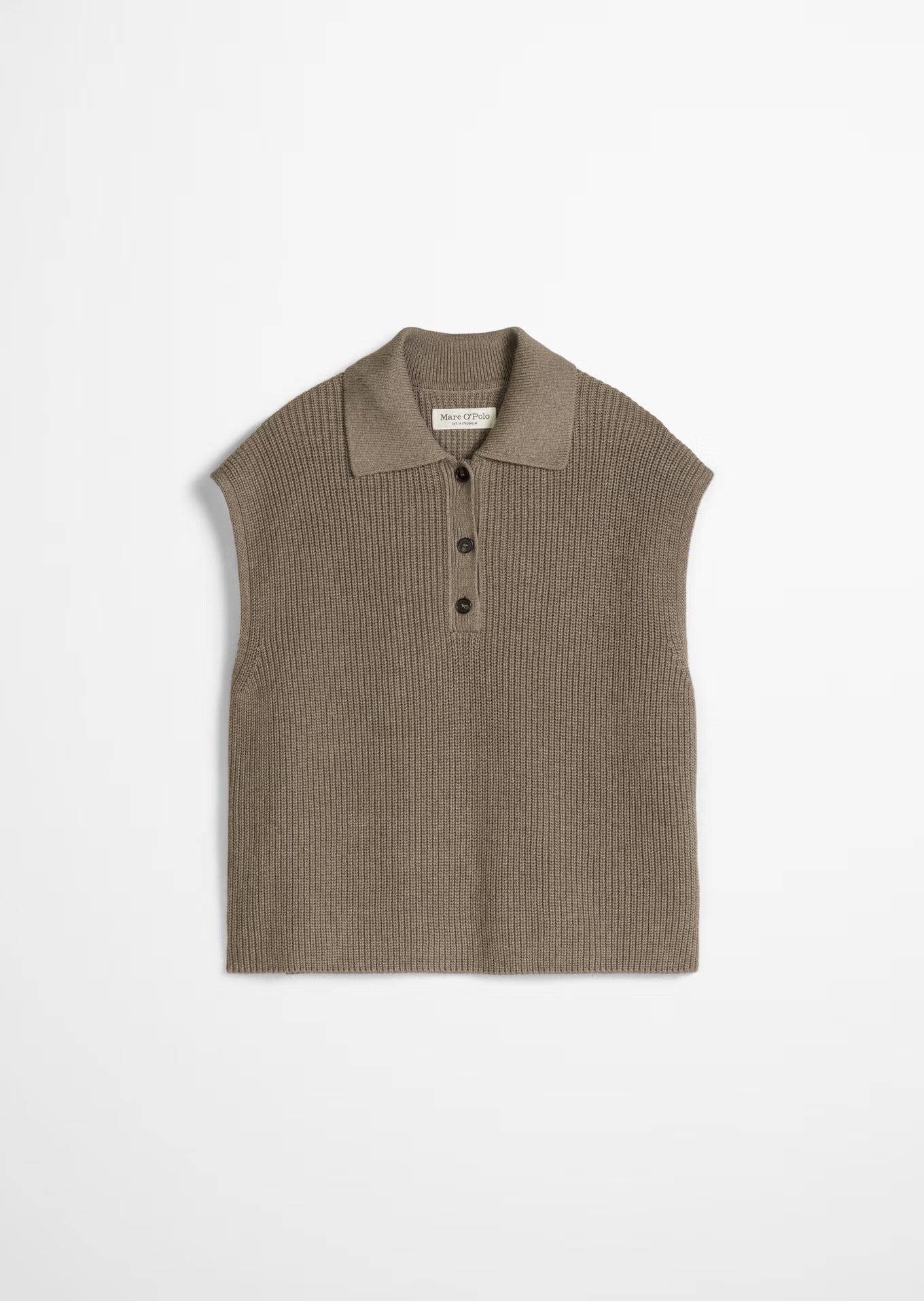 Marc O'Polo Relaxed knit polo shirt