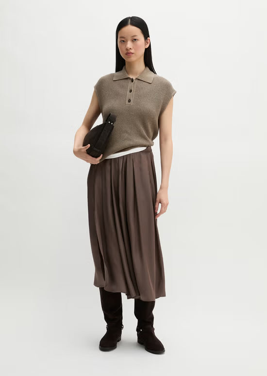 Marc O'Polo Relaxed knit polo shirt