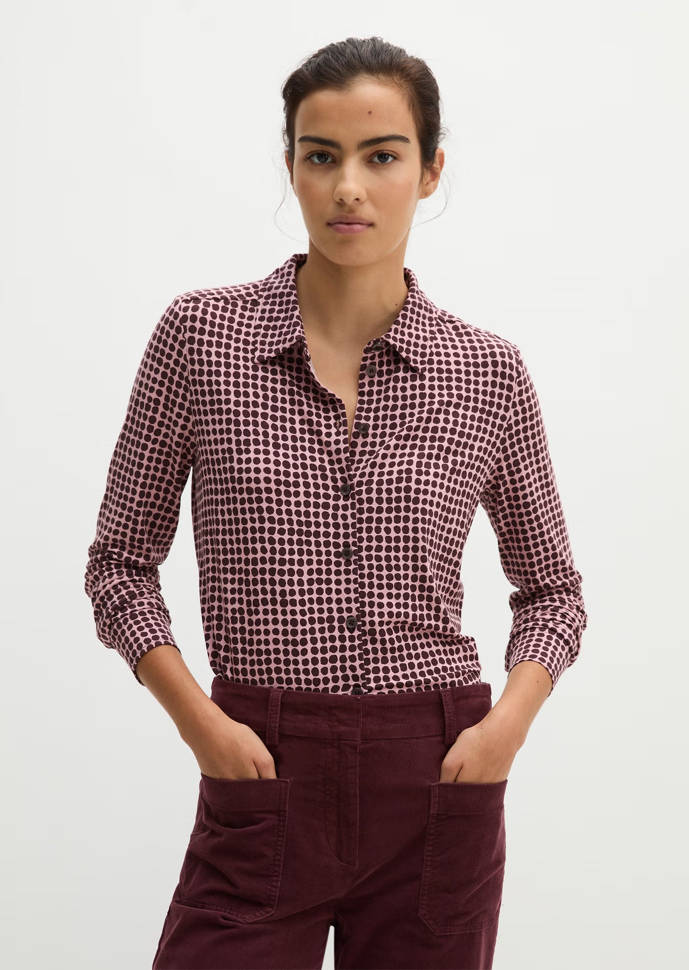 Marc O'Polo Regular print jersey blouse