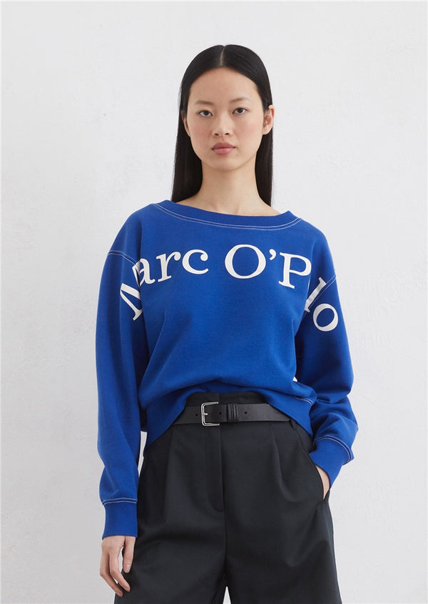 Marc O'Polo Crop sweatshirt relaxed made from organic cotton