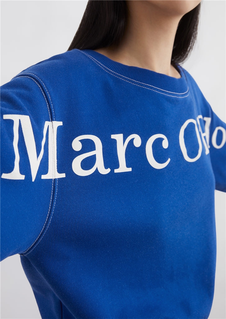 Marc O'Polo Crop sweatshirt relaxed made from organic cotton