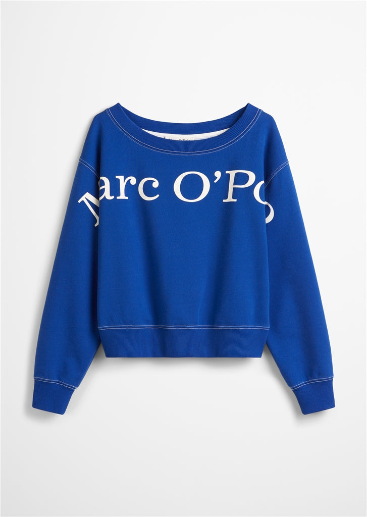 Marc O'Polo Crop sweatshirt relaxed made from organic cotton