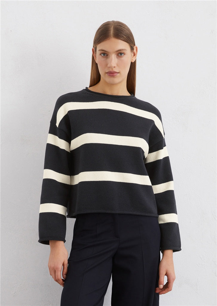 Marc O'Polo DfC oversize sweater made from organic cotton